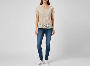 gatta bluzki z koronką: New Look, Bluzka damska, rozmiar M — 7