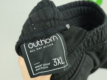 spodnie dresowe z niskim krokiem: Spodnie dresowe dla mężczyzn, 3XL, Outhorn, stan - Idealny — 4