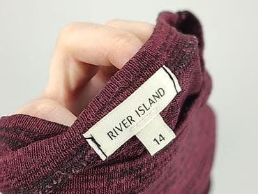 river: River Island, T-shirt damski, rozmiar L — 5