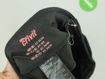 legginsy z wysokim stanem modelujące: Crivit, Legginsy Sportowe damskie, XS — 4