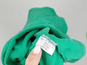 pull and bear baggy dresy: Green, T-shirt damski, rozmiar XL — 4