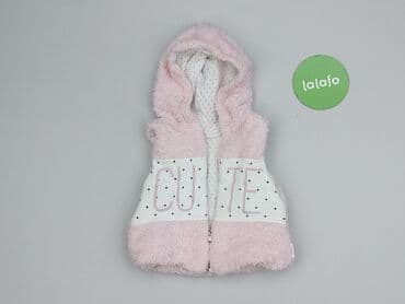 skórzana kurtka i futrzana kamizelka: Vest, Newborn baby, condition - Good — 2