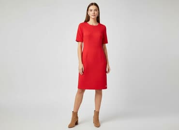 piękne czerwone sukienki na wesele: S.Oliver, Sukienka damska, rozmiar S — 6