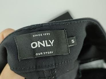 only blue behaviour jacket: ONLY, Spodnie materiałowe damskie, rozmiar S — 4