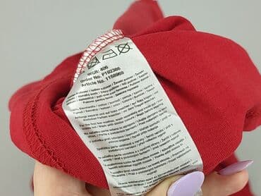 reserved sukienki czerwone: Janina, Women's blouse, size 2XL (EU 44) — 4