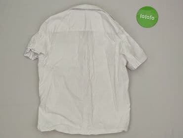 koszulki basic uniqlo: Koszula 13 lat, stan - Bardzo dobry, wzór - Jednolity kolor, kolor - Biały — 3