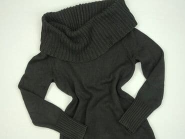 pomarańczowy sweter h: H&M, Sweter damski, rozmiar M — 1