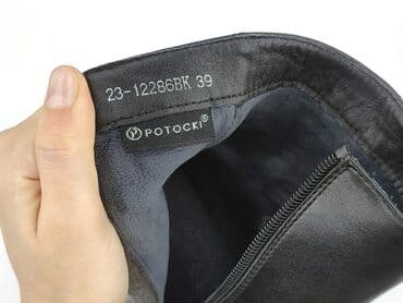 ccc promocje na buty zimowe: Potoski, Botki damskie, rozmiar 39 — 7