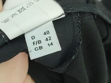 woskowane legginsy z wysokim stanem zara: Madeleine, Material trousers for women, XL — 5