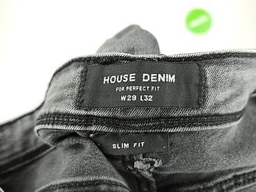 spodnie girlfriend: House of Denim, Jeansy dla mężczyzn, rozmiar S — 4
