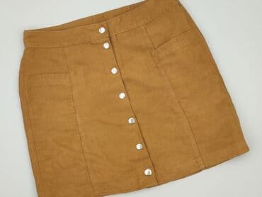 zamszowa spódnice camel: Spódnica damska, rozmiar M — 1