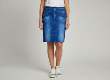 spódnice ołówkowe dżinsowe: Spódnica damska, rozmiar 2XL — 6