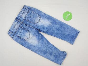 wysokie trampki do krótkich spodni: Spodnie 3/4 damskie, rozmiar M — 3