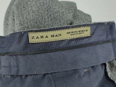 spodnie do szarej marynarki: Zara, Men's trousers, size M — 4