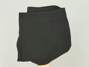 krótkie spodenki z wysokim stanem czarne: Topshop, Szorty damskie, rozmiar S — 5