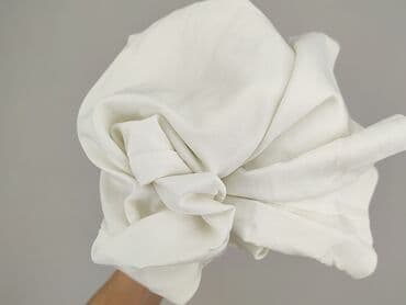 biale szerokie jeansy: Fashion Avenue, Spodnie materiałowe damskie, rozmiar L — 4