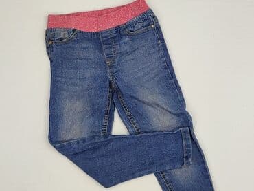 джинсова куртка: Jeans, 5-6 years, 116, condition - Very good — 1