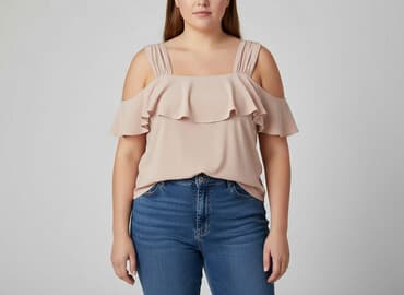 bluzki hiszpanki duze rozmiary: BODY FLIRT, Bluzka damska, rozmiar 4XL — 6