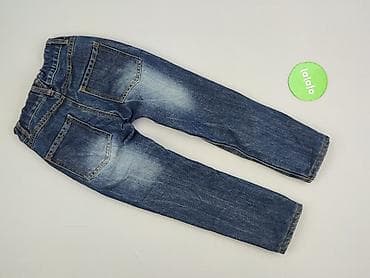 koszula len: Spodnie jeansowe, Dopo Dopo, 7 lat, 122, stan - Bardzo dobry — 3