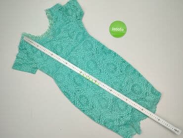 miętowa sukienka z koronki: Sukienka damska, rozmiar S — 3