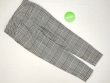 legginsy czarne z wysokim stanem: Legginsy Eleganckie damskie, M — 3