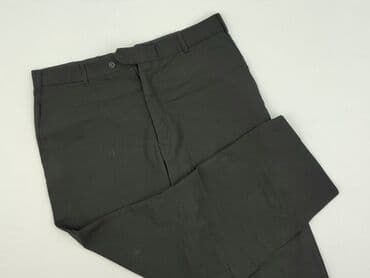 brazowe buty do czarnych spodni: Spodnie materiałowe damskie, 2XL — 1