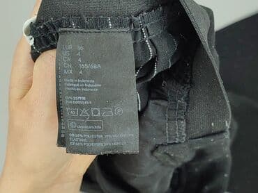 spodnie na wesele dla 60 latki: H&M, Spodnie materiałowe damskie, rozmiar S — 6