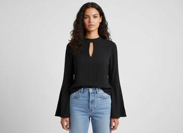 kobiece bluzki: H&M, Women's blouse, size S — 1