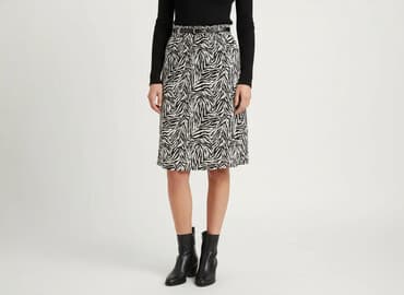 spódnice panterka midi: Spódnica damska, rozmiar S — 1