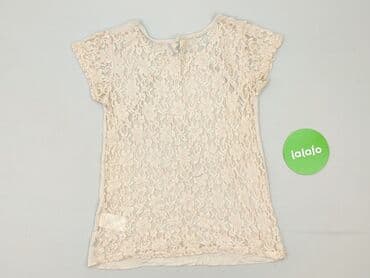 beżowe buty na koturnie ccc: Bluzka damska, S — 3