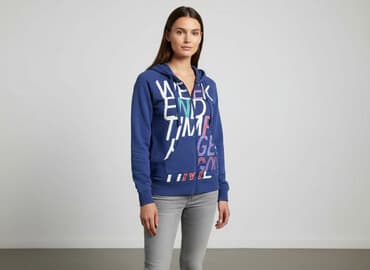 bluzy damskie markowe wyprzedaż: Outfitters Nation, Bluza z kapturem damska, rozmiar M — 7