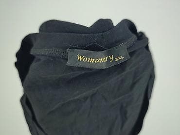 black squad oversized fit: T-shirt damski, rozmiar 3XL — 4