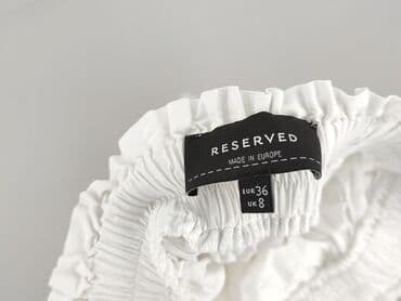 kuloty damskie jeansy: Reserved, Spodnie materiałowe damskie, rozmiar S — 4