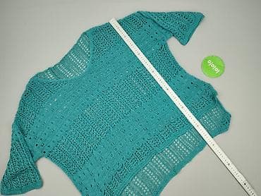 crop koszula: Sweter damski, rozmiar One size — 3