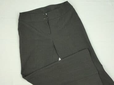Material trousers for women, size L (EU 40)