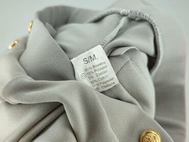 spodnie szeroki: Used, Spodnie materiałowe damskie, S — 5