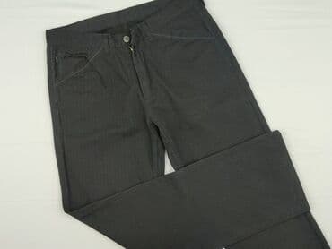 Material trousers for women, size L (EU 40)