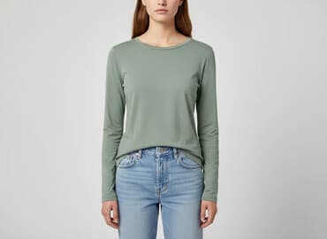 h and m slim fit t shirt: H&M, Women's blouse, size S — 1