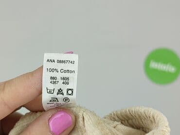 woskowane spodnie czarne: Baby material trousers, 3-6 months, 62-68 cm, George, condition - Good — 5