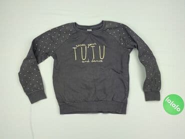 sukienki z weluru i aksamitu allegro: Sweatshirt, Little kids, 9 years, 128-134 cm, condition - Very good — 2