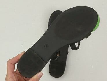 sandały simen na koturnie: Sinsay, Klapki damskie, rozmiar 38 — 4