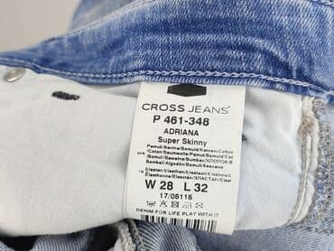 sukienka do kostek krzyżówka: Cross Jeans, Jeansy damskie, rozmiar S — 4