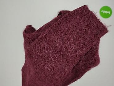 bordowy sweter: Sweter damski, rozmiar 5XL — 4