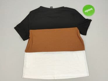koszulka polo w paski damska: Shein, T-shirt damski, M — 3