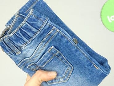 czarne rajstopy dla niemowlaka: Denim pants, F&F, 1-3 months, condition - Perfect — 6