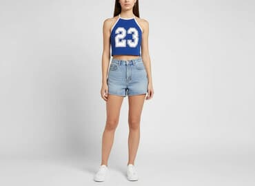 bluzki dla kobiet z dużym biustem: New Look, Top damski, rozmiar L — 7