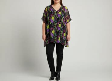 stroje kąpielowe dla puszystych allegro: Tunika damska, 3XL — 7