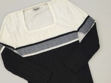 sukienka na drutach krok po kroku: Sweter damski, rozmiar S — 1