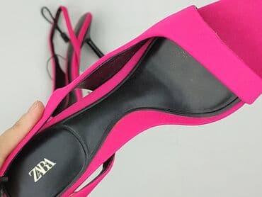 enplus buty mokasyny: Zara, Sandały damskie, 37 — 5