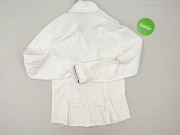 orsay, koszula damska, rozmiar s stan: używany rozmiar: s kolor: biały wady: wymaga czyszczenia dodatkowe informacje: należy pamiętać, że pomiary są wykonywane przez program, błąd może wynosić do 2 cm sposób dopasowa: Orsay, Women`s shirt, size M — 4